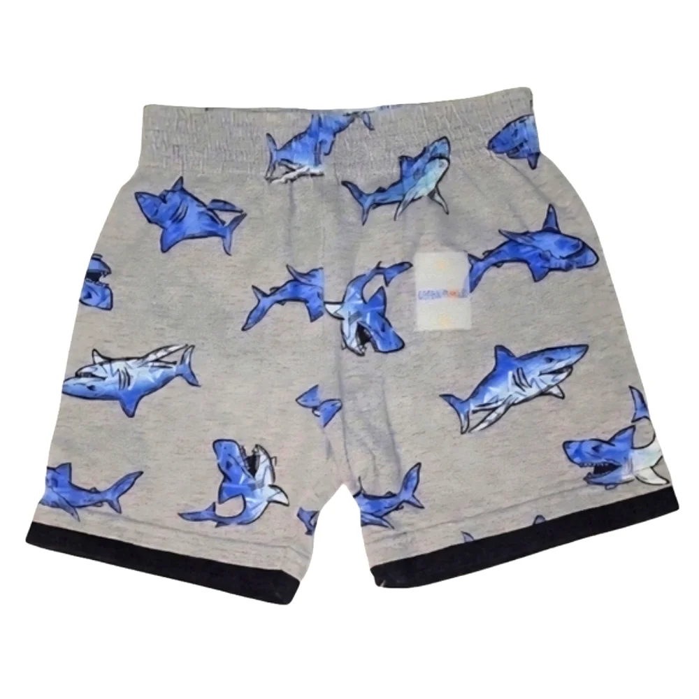 NEW Garanimals 2-Piece Kids Sharks Matching Tank & Short Set